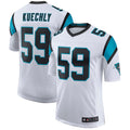 Custom #59 White CAR Football Shirt Top