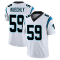 Custom #59 White CAR Football Shirt Top