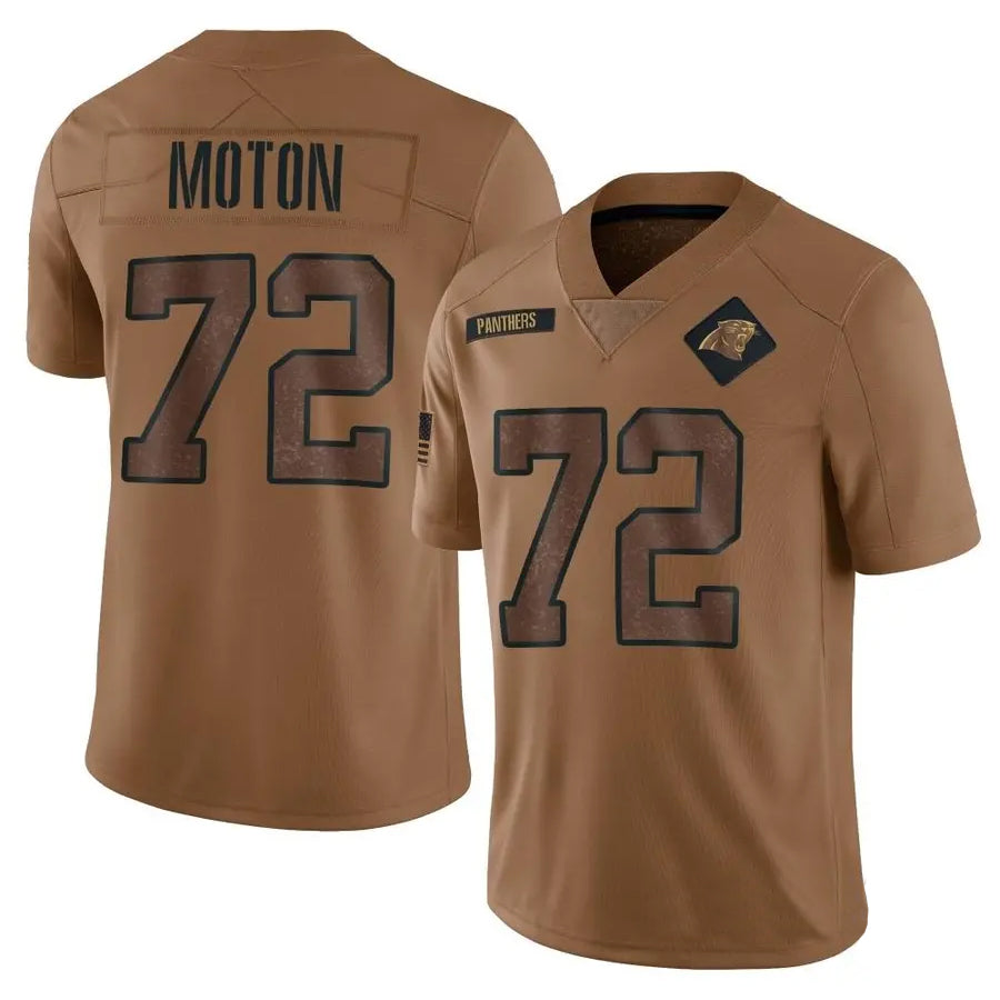 Custom #72 Brown CAR Football Shirt Top