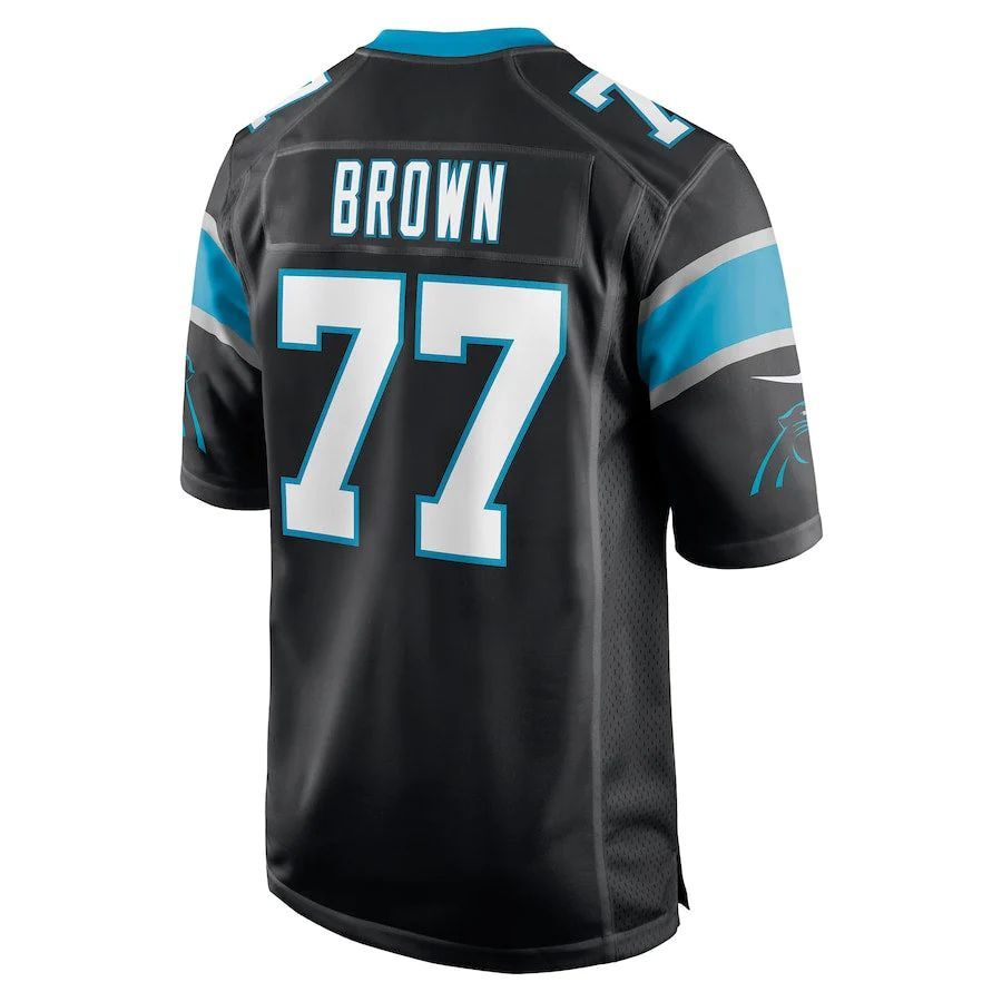 Custom #77 Black CAR Football Shirt Top
