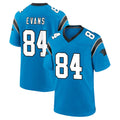 Custom #84 Blue CAR Football Shirt Top