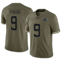 Custom #9 Olive CAR Football Shirt Top