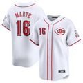 Custom #16 White CIN Baseball Shirt Top