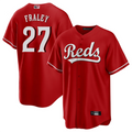 Custom #27 Red CIN Baseball Shirt Top