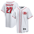 Custom #27 White CIN Baseball Shirt Top