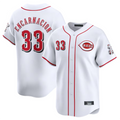 Custom #33 White CIN Baseball Shirt Top