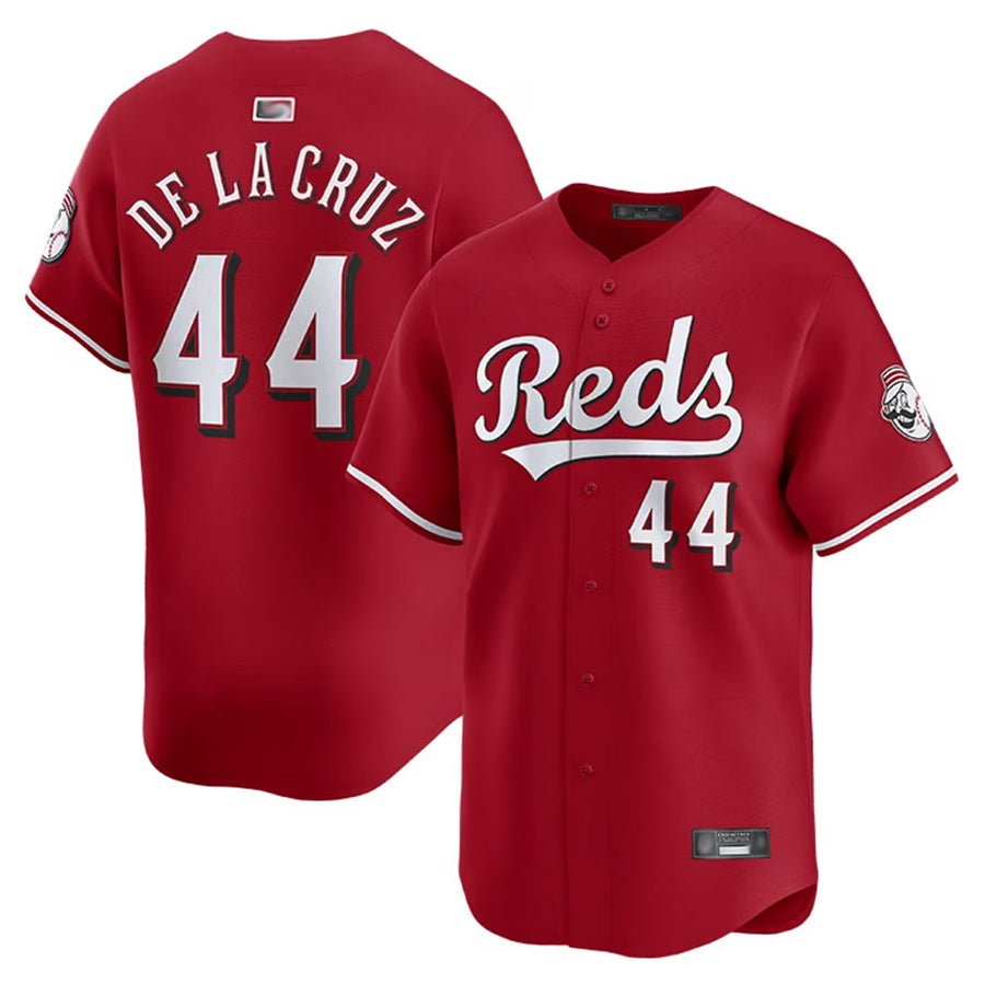 Custom #44 Red CIN Baseball Shirt Top
