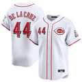 Custom #44 White CIN Baseball Shirt Top