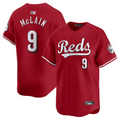 Custom #9 Red CIN Baseball Shirt Top