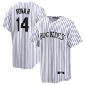 Custom #14 White COL Baseball Shirt Top