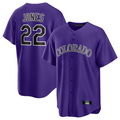 Custom #22 Purple COL Baseball Shirt Top