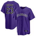 Custom #23 Purple COL Baseball Shirt Top