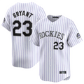 Custom #23 White COL Baseball Shirt Top