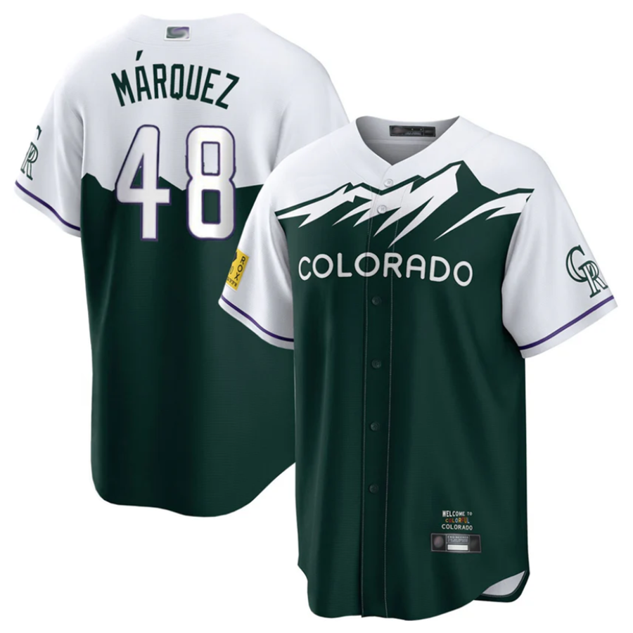 Custom #48 COL Baseball Shirt Top