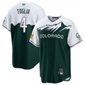 Custom #4 COL Baseball Shirt Top