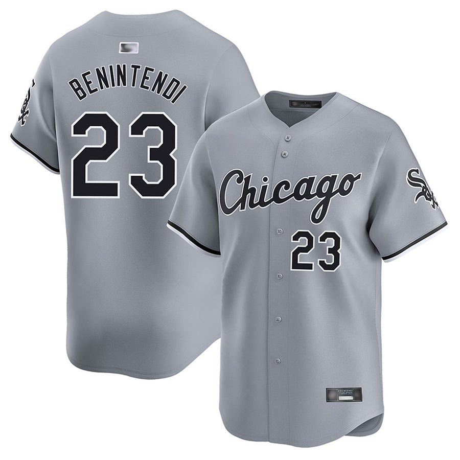 Custom #23 Gray CWS Baseball Shirt Top