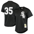 Custom #35 Black CWS Baseball Shirt Top