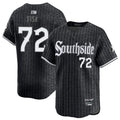 Custom #72 Black City Connect CWS Baseball Shirt Top