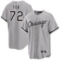 Custom #72 Gray CWS Baseball Shirt Top