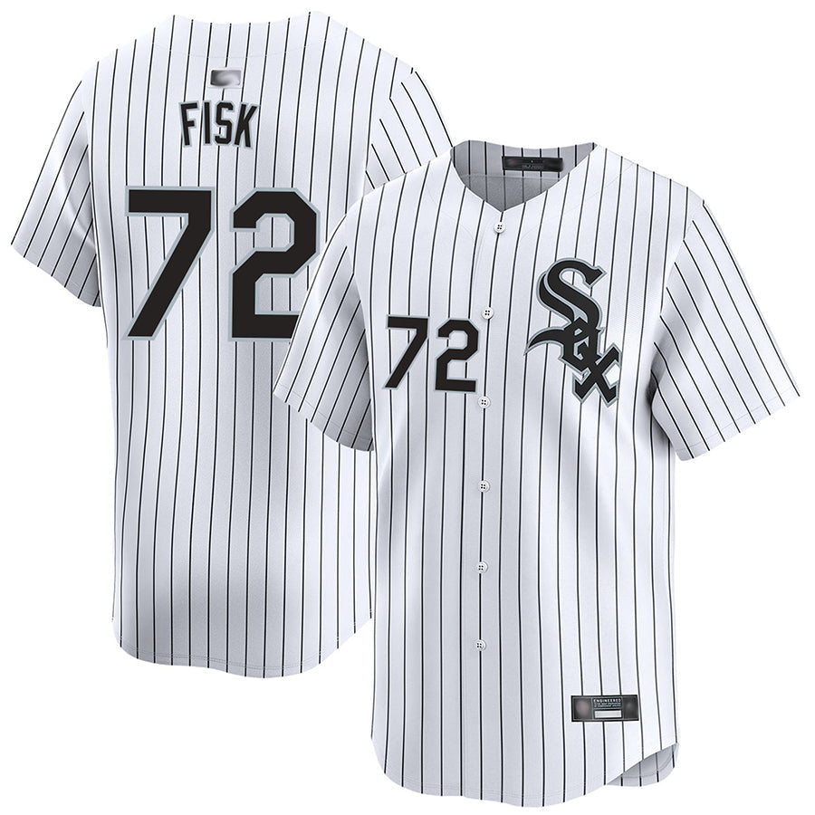 Custom #72 White CWS Baseball Shirt Top