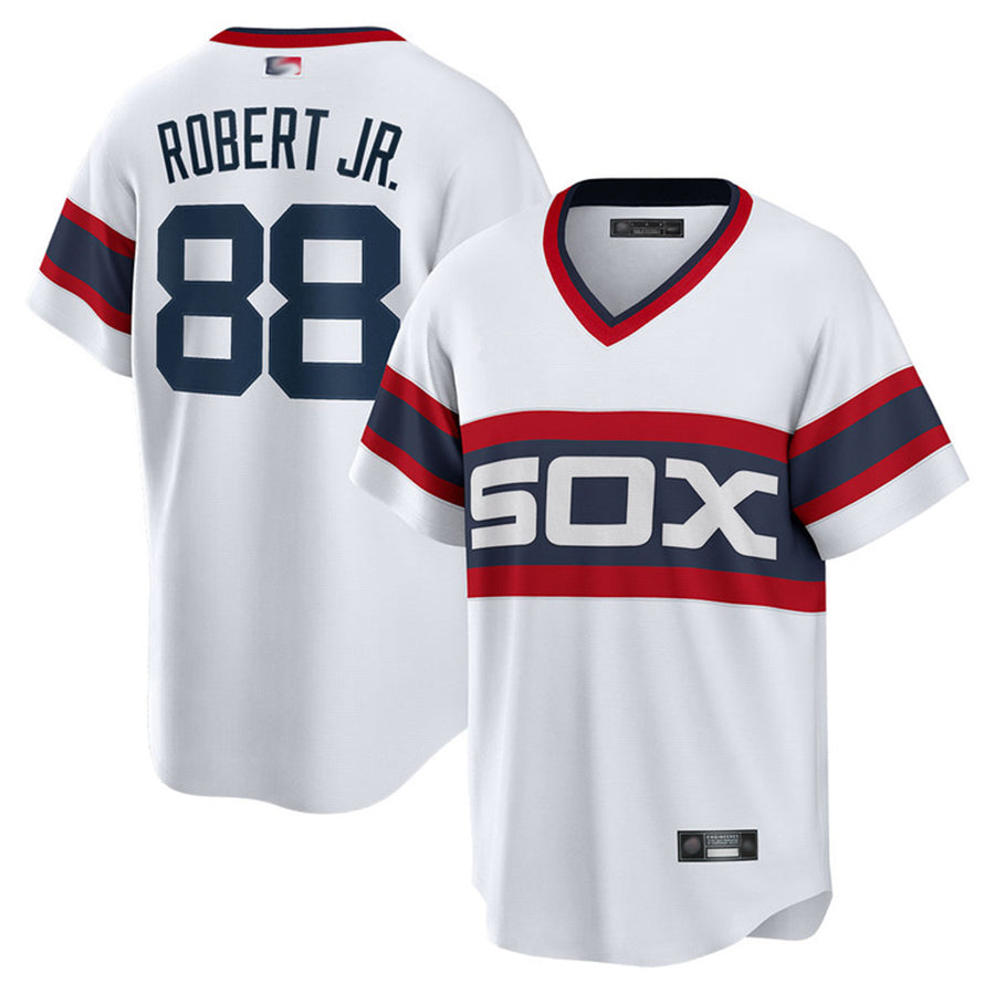 Custom #88 White CWS Baseball Shirt Top