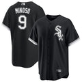 Custom #9 Black CWS Baseball Shirt Top