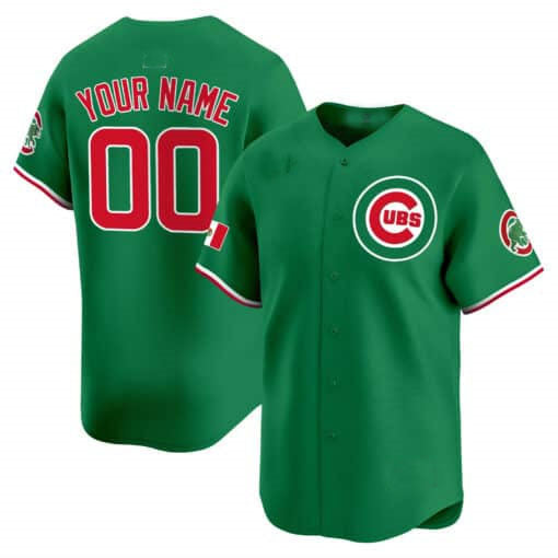 Custom C.Cubs Mexico Vapor Premier Limited V3篓C Stitched Baseball Jerseys