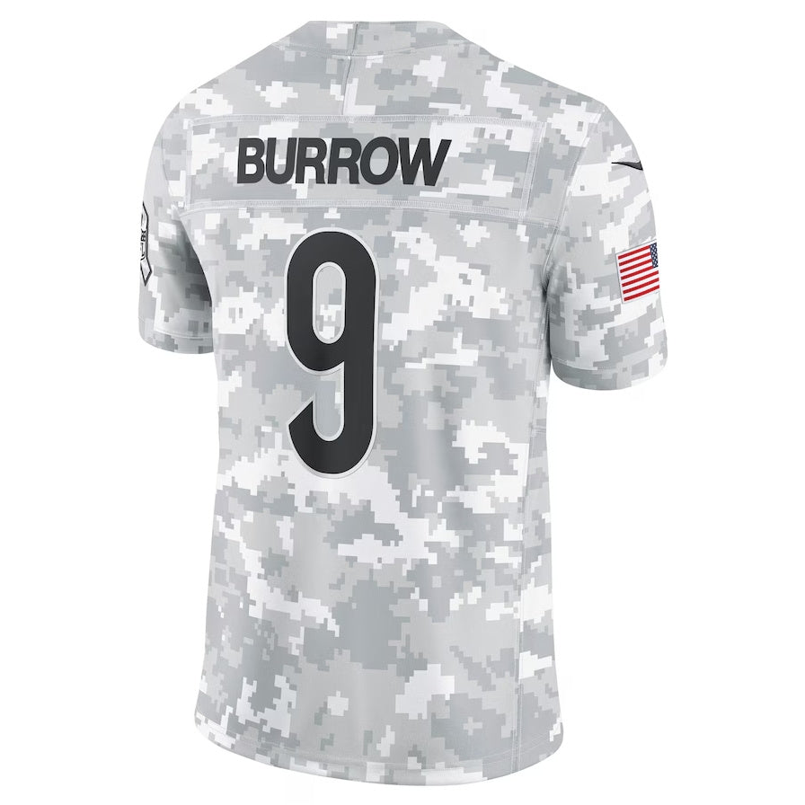 Custom #9 BURROW Pro Stitched Jersey - Premium Edition