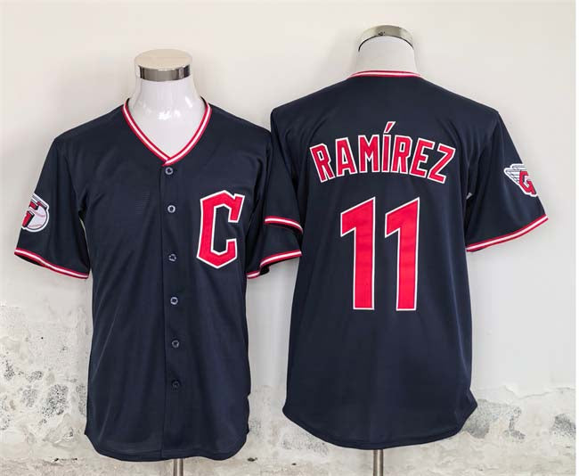 Custom #11 RAMIREZ Pro Stitched Jersey - Premium Edition