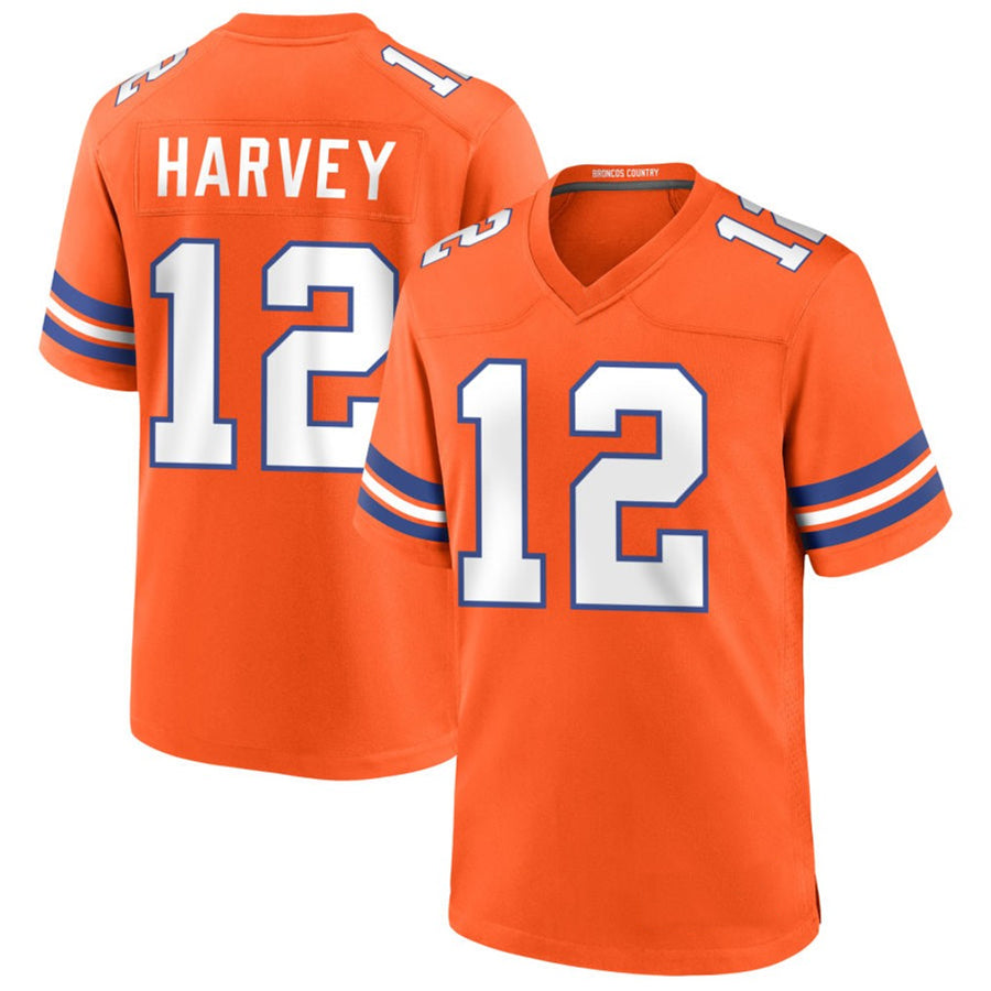 Custom #12 HARVEY Pro Stitched Jersey - Premium Edition