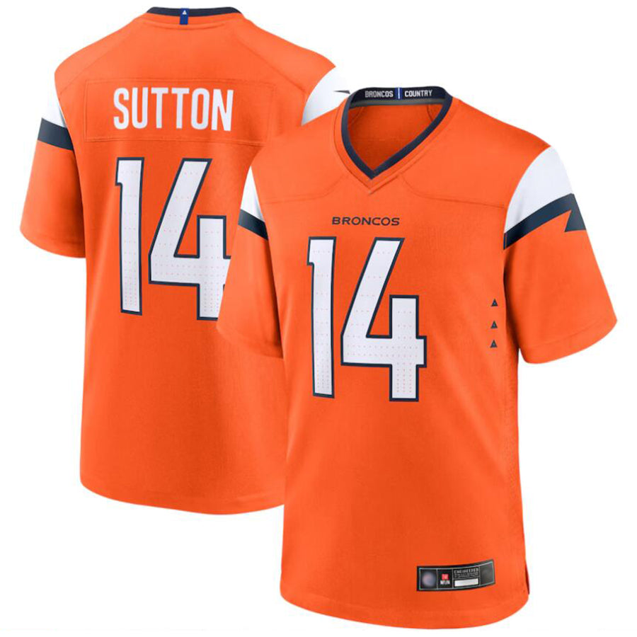 Custom #14 SUTTON Pro Stitched Jersey - Premium Edition