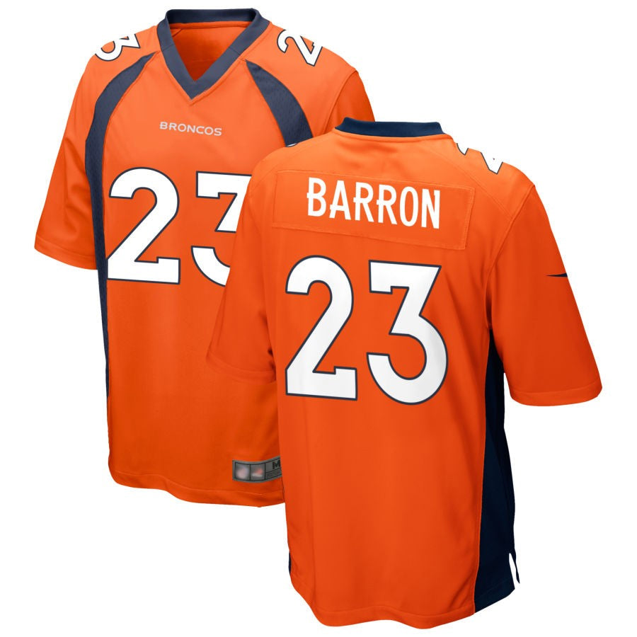 Custom #23 BARRON Pro Stitched Jersey - Premium Edition
