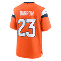 Custom #23 Orange DEN Football Shirt Top