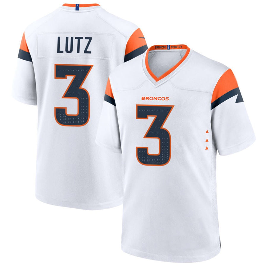 Custom #3 LUTZ Pro Stitched Jersey - Premium Edition