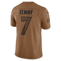 Custom #7 Brown DEN Football Shirt Top