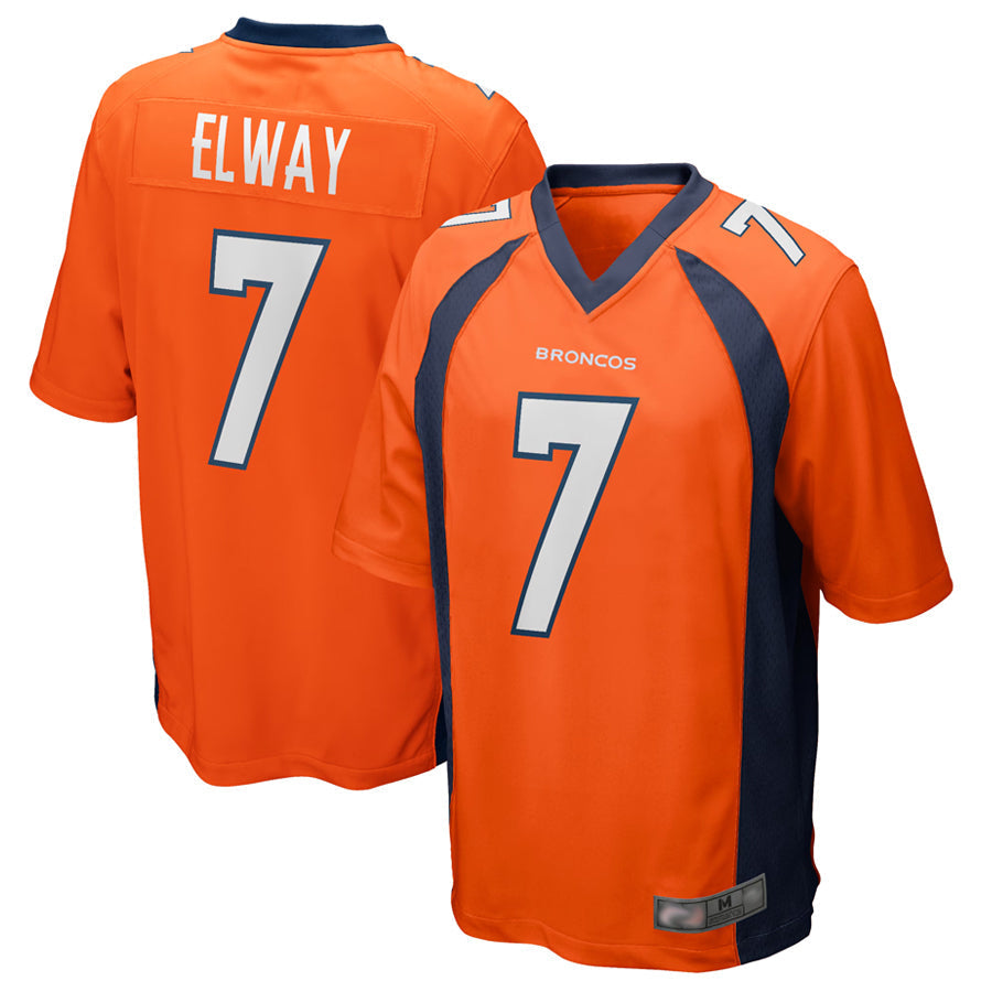 Custom #7 ELWAY Pro Stitched Jersey - Premium Edition