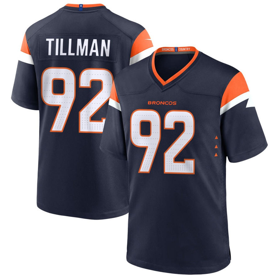 Custom #92 TILLMAN Pro Stitched Jersey - Premium Edition
