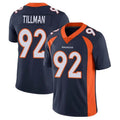 Custom #92 Navy DEN Football Shirt Top