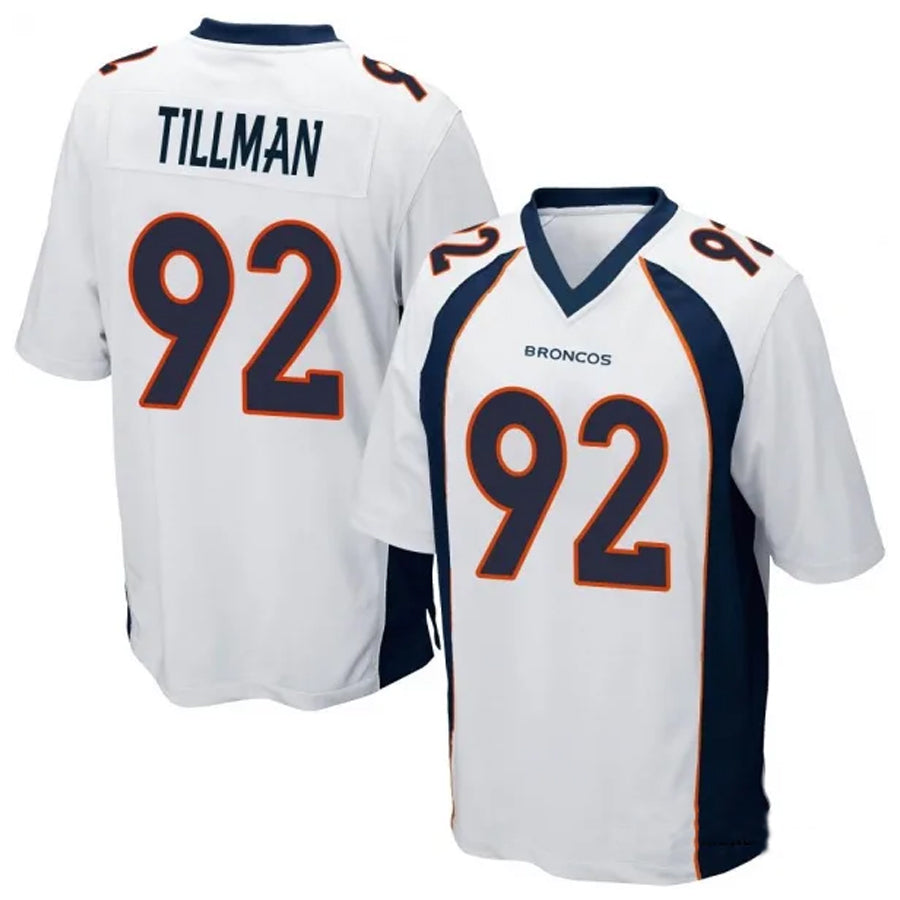 Custom #92 TILLMAN Pro Stitched Jersey - Premium Edition