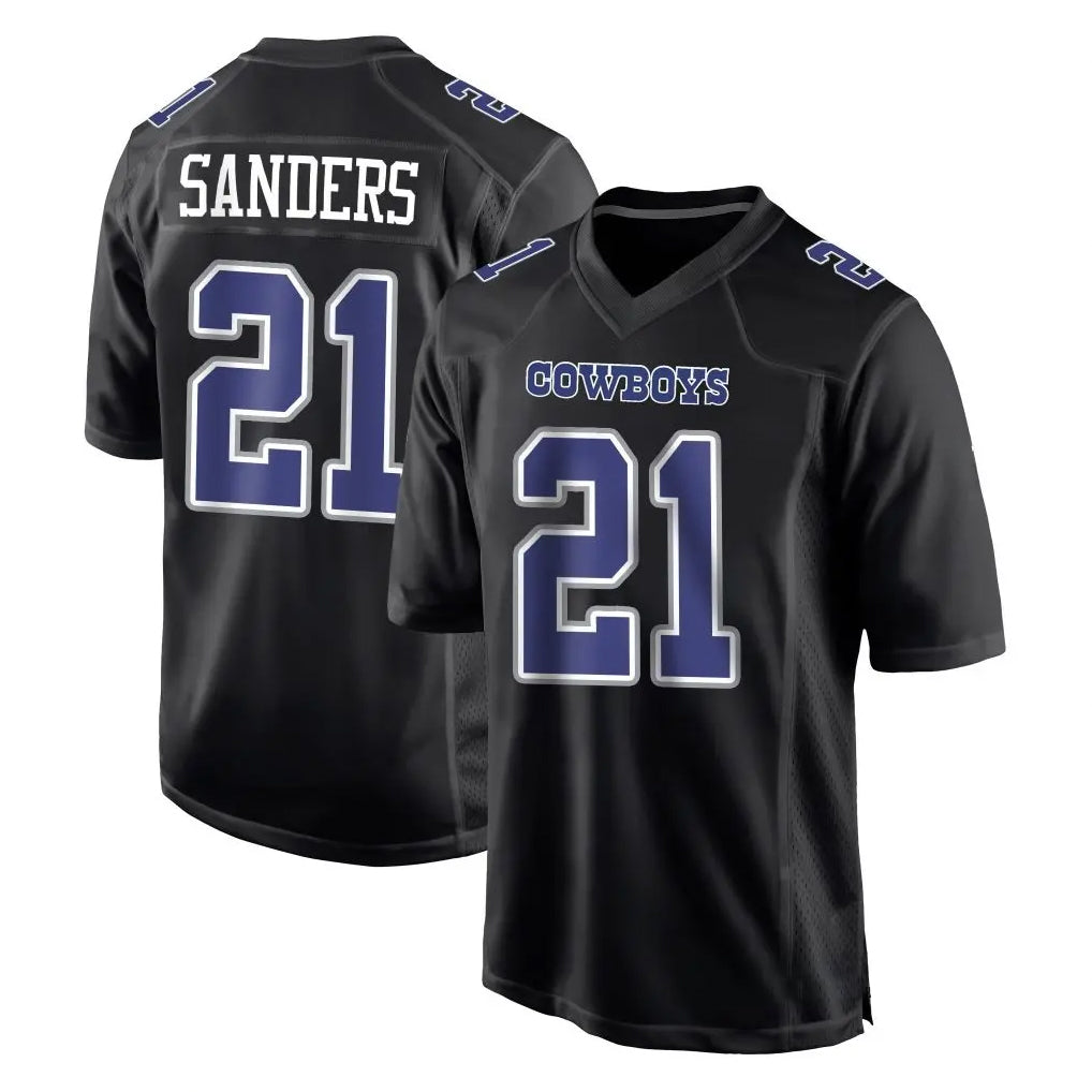 Custom #21 SANDERS Pro Stitched Jersey - Premium Edition