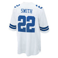 Custom #22 White DAL Football Shirt Top