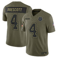 Custom #4 PRESCOTT Pro Stitched Jersey - Premium Edition