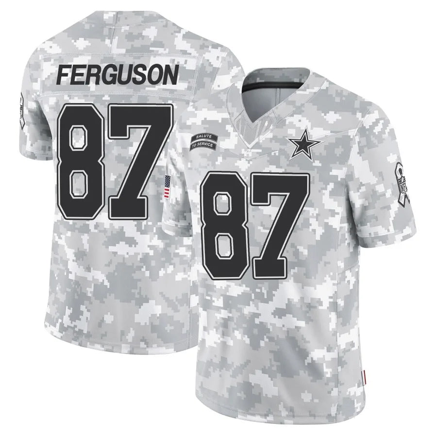 Custom #87 DAL Football Shirt Top