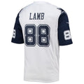 Custom #88 White DAL Football Shirt Top