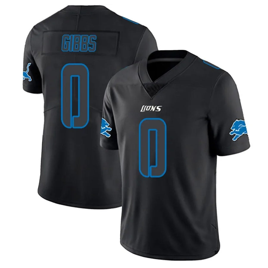 Custom #0 GIBBS Pro Stitched Jersey - Premium Edition