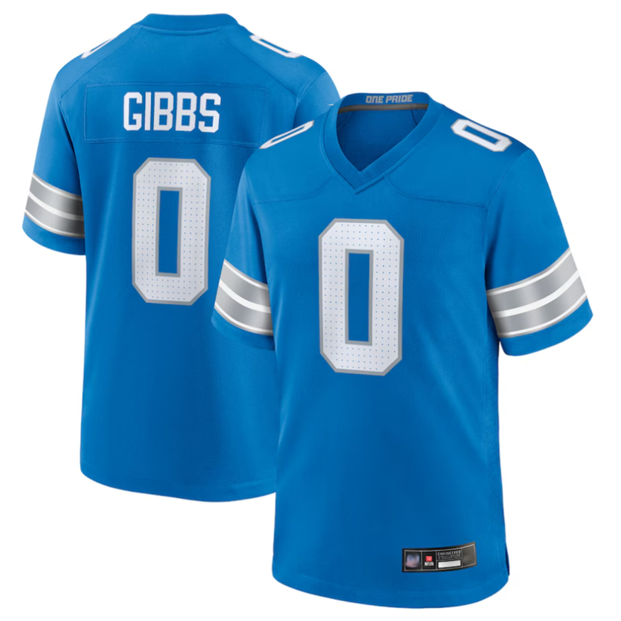 Custom #0 GIBBS Pro Stitched Jersey - Premium Edition