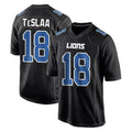 Custom #18 TESLAA Pro Stitched Jersey - Premium Edition