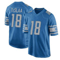 Custom #18 TESLAA Pro Stitched Jersey - Premium Edition