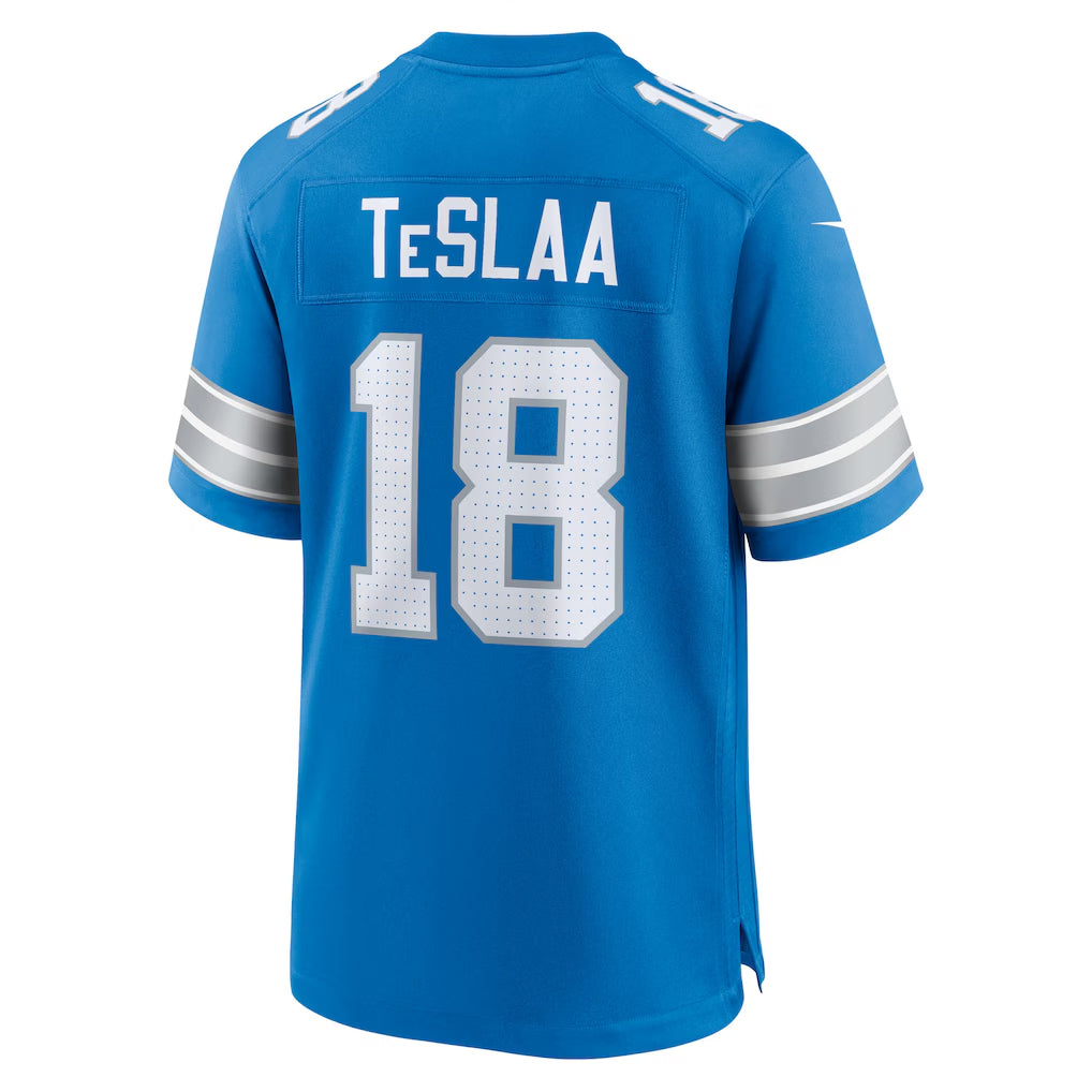 Custom #18 TESLAA Pro Stitched Jersey - Premium Edition