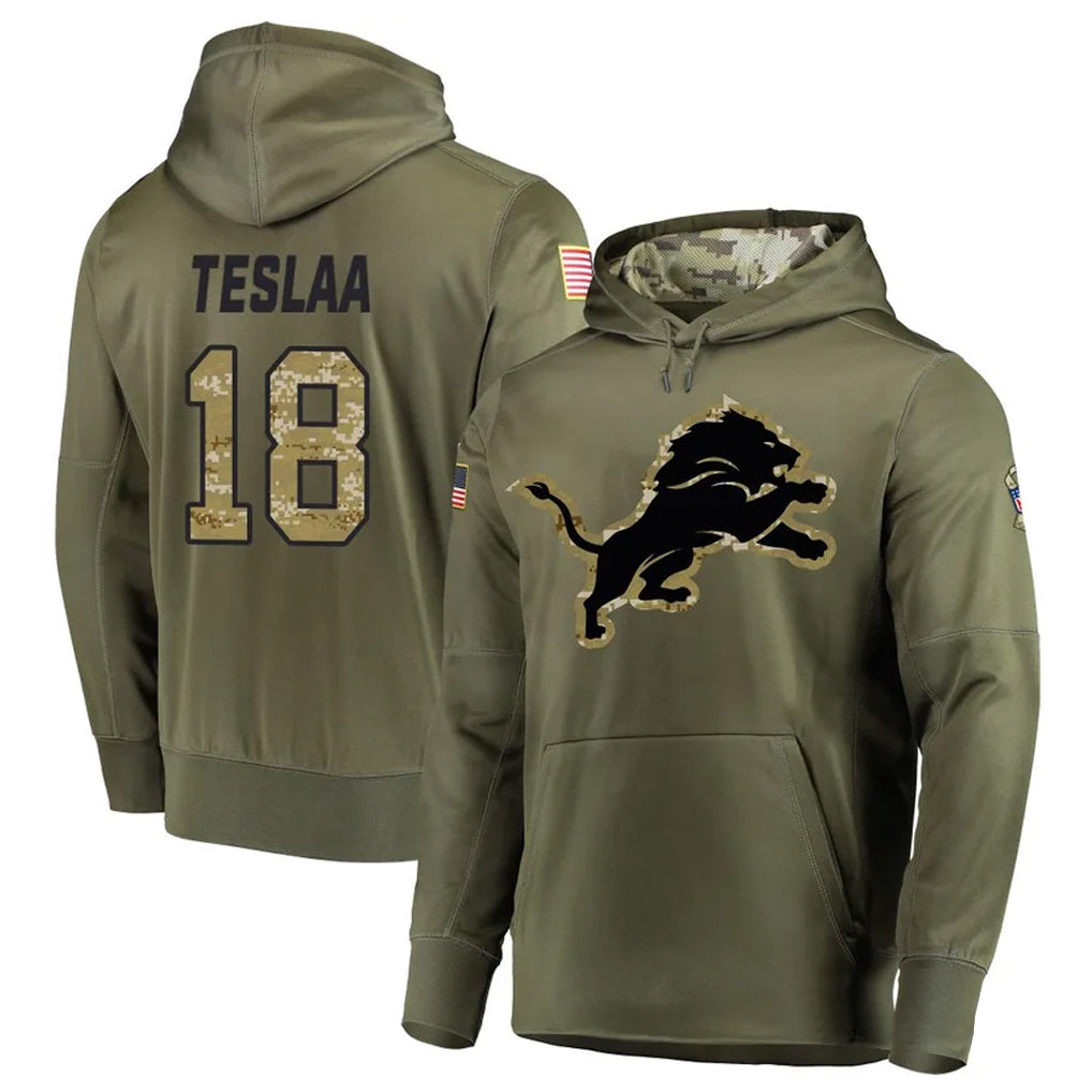 Custom #18 TESLAA Pro Stitched Jersey - Premium Edition